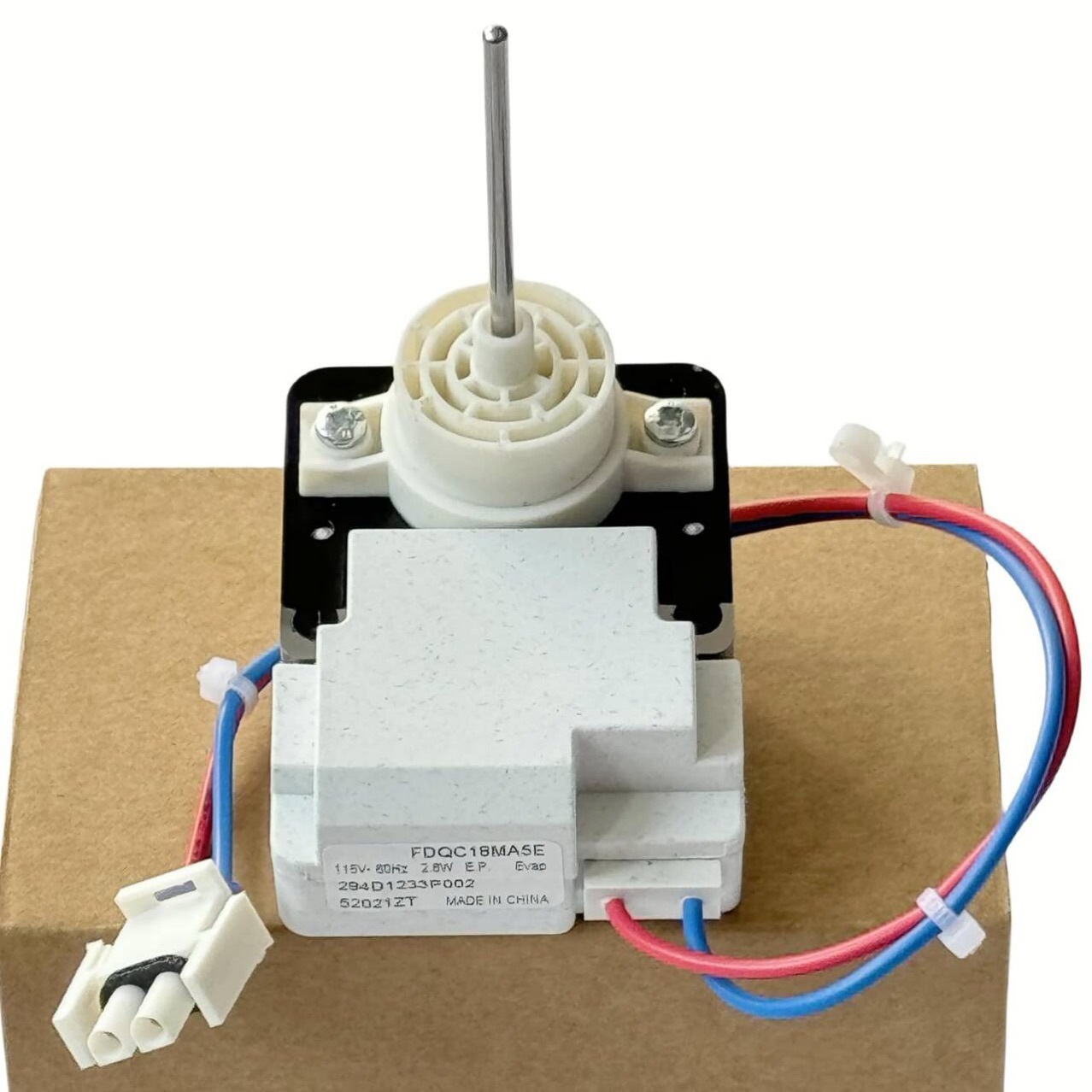 294D1233P002 REfrigErator Motor Fan 115V 2.6W 60HZ,FDQC18MA5E
