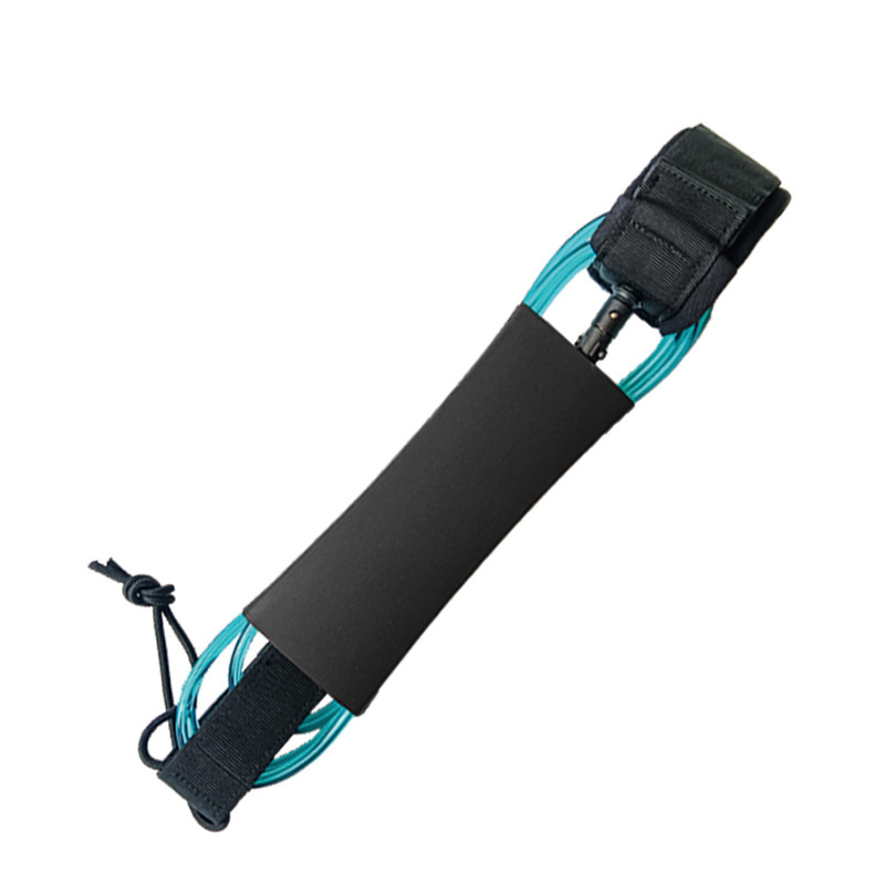 Factory 6/7/8/9/10 feet surfboard water skis safety rope surfing foot rope straight rope Surf Leash household