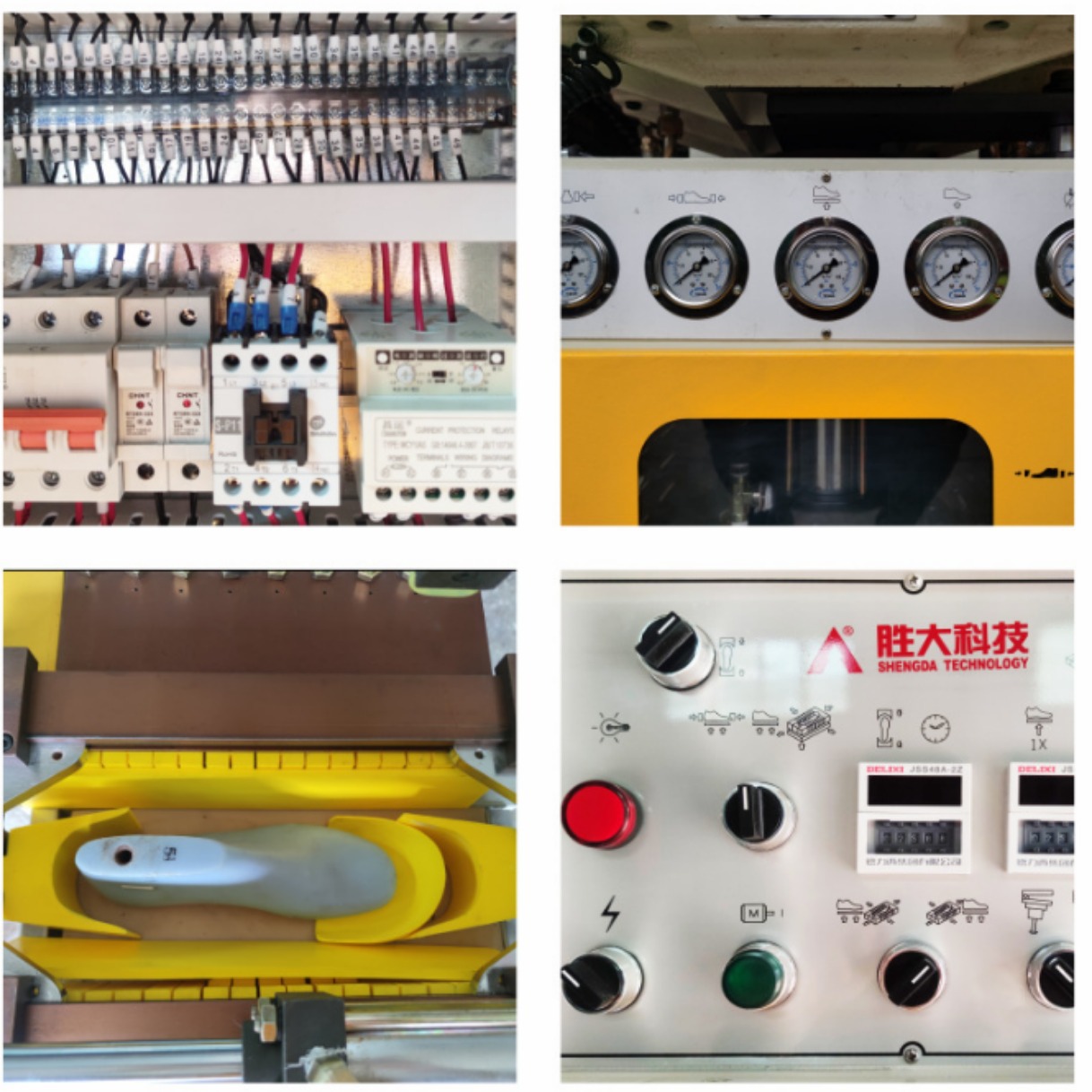 Shengda Technology Guangdong Universal Wall-Mounted Single-Station Bottom Press Machine with Interlocking Lever Design, Direct Sales from the Manufacturer