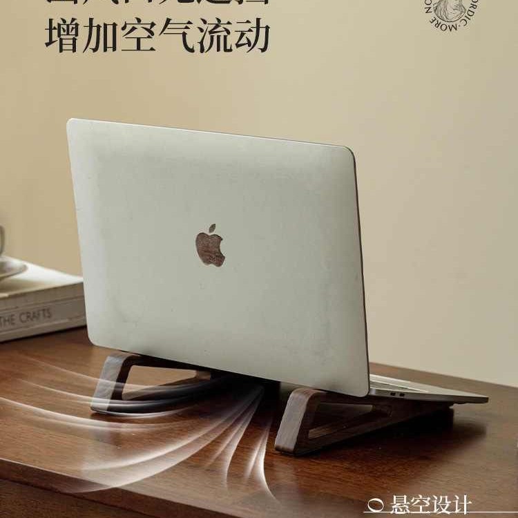 Notebook Stand Bamboo Bookshelf Reading Desktop Storage Rack Kidsren's Solid Bamboo Reading and Learning Tablet Reading Artifact