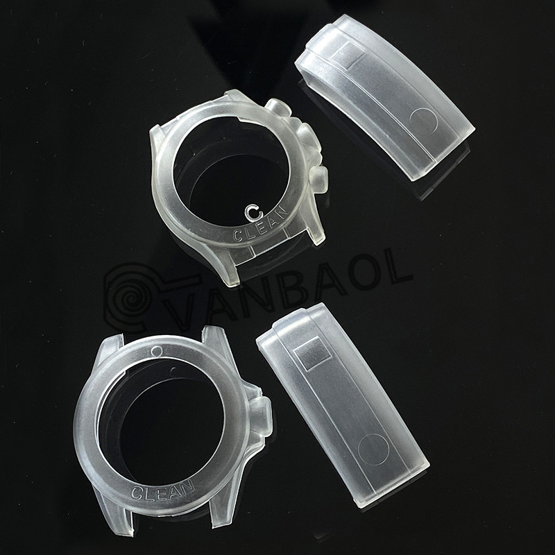 Защитный чехол для часов, прозрачный силиконовый чехол для водяного призрака диаметром 40 мм, водонепроницаемый чехол для часов