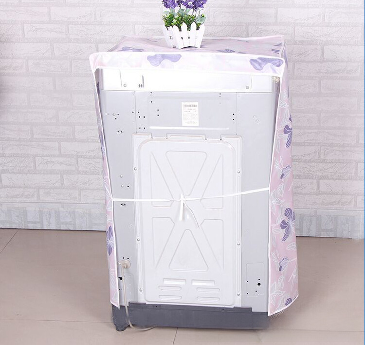Large Washing Machine Set Washing Machine Cover Does Not Take Off Satin Cloth Vertical Pulsator Drum Double-Cylinder Washing Machine Cover When Turned on