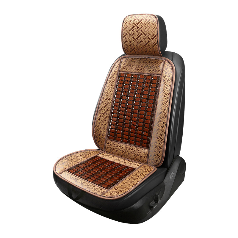 Summer bamboo car seat cushion Wuling Rongguang double row seat cover light small card Liuzhou Wuling van truck Universal