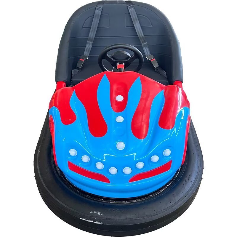 New Battery-Powered Bumper Car for Outdoor Parks and Squares, Children's Double-Seater Amusement Vehicle, Direct from the Manufacturer
