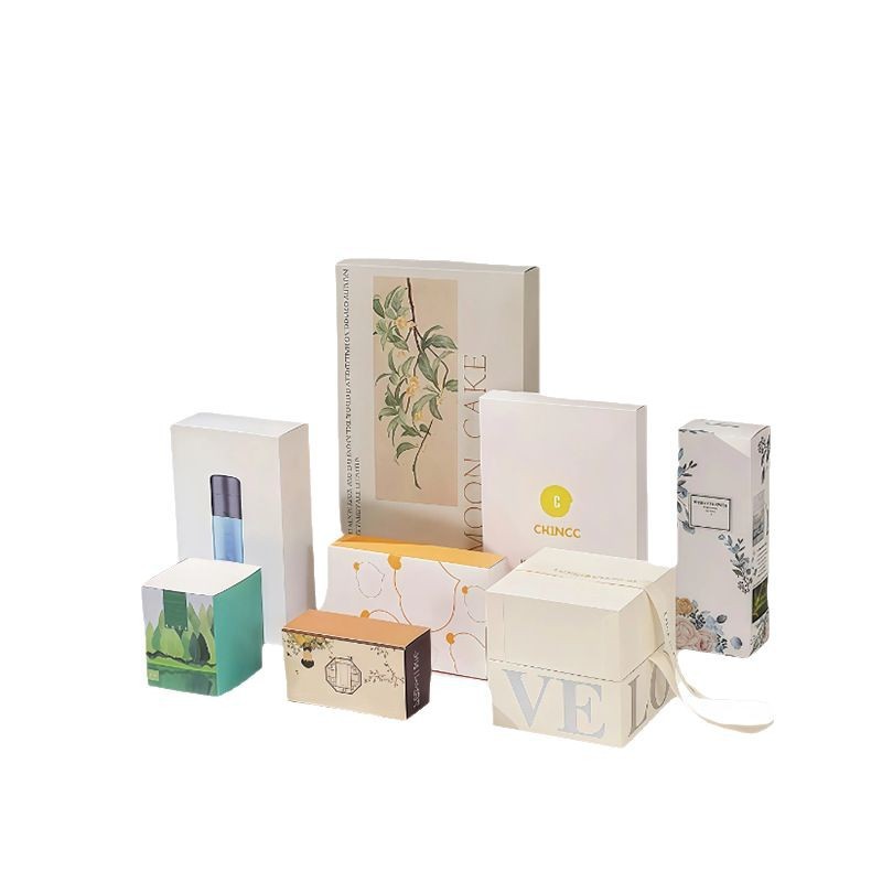 Packaging Box Color Box White Card Kraft Gold and Silver Cardboard Box Packaging Box Lcd Screen 3C Digital Cosmetics