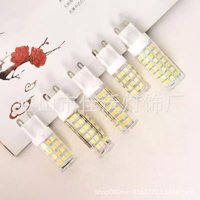 G9Led Bulb Pin Bulb Ceramic High Pressure Bulb 220V Pin Corn Lamp Mirror Headlight Instead of Halogen Lamp