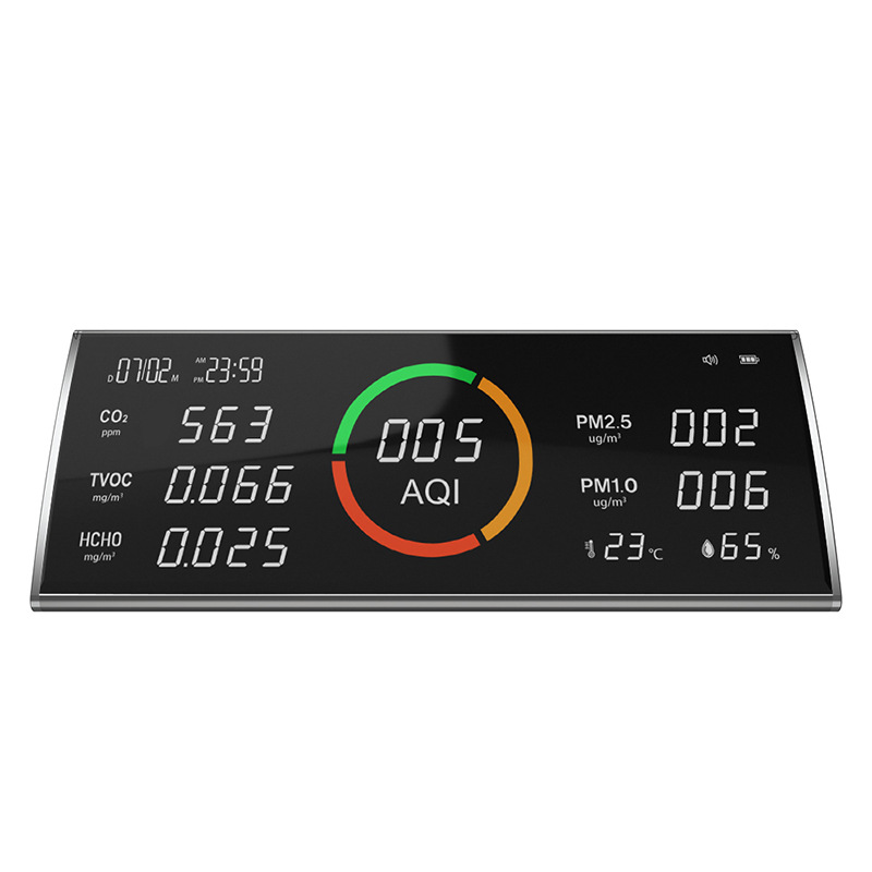 9-в-1 детектор качества воздуха, туман, пыль, дым, вторичный дым, углекислый газ и формальдегид, выбор экспертов