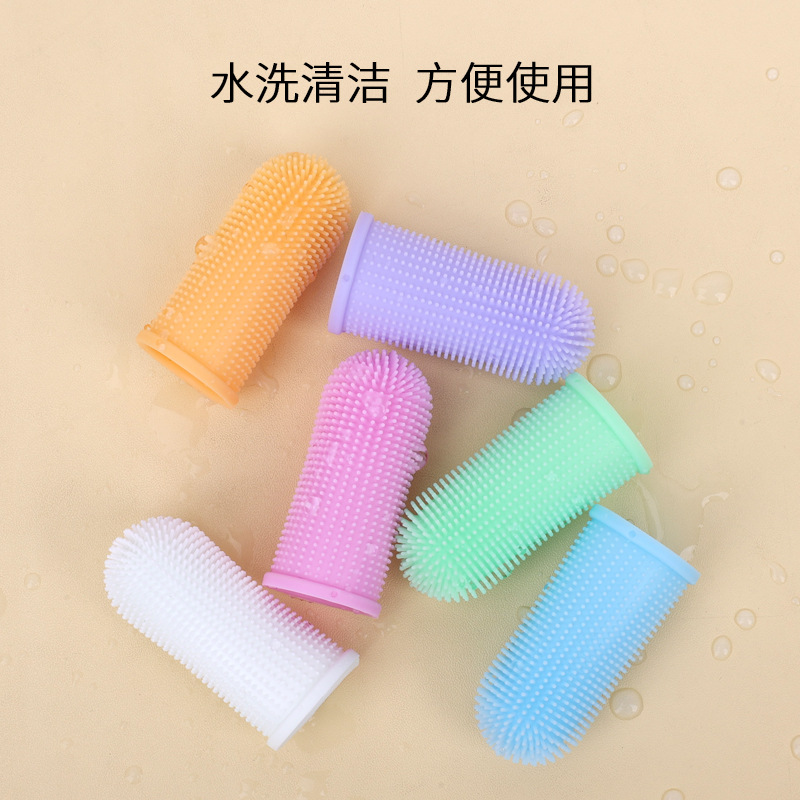 Pet Toothbrush, Dog Toothbrush, Cat and Dog Finger Toothbrush, Silicone Finger Set, Cat Toothbrush, Pet Disposable Toothbrush