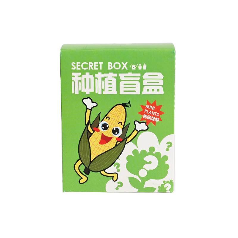 Kindergarten Planting Potted Blind Box Children Plant Flower Seed Small Gift Creative Desktop Ornaments Small Potted Plant