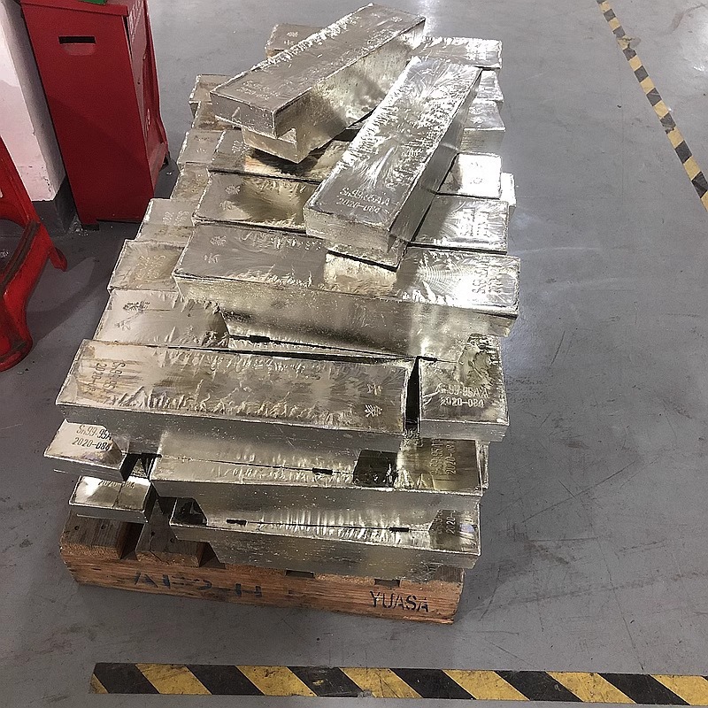 Spot Yunxi Tin Ingot Sn99.90 High Content 99.9 Electroplated Tin Ingot for Electroplating Yunxi Tin Ingot Wholesale Spot