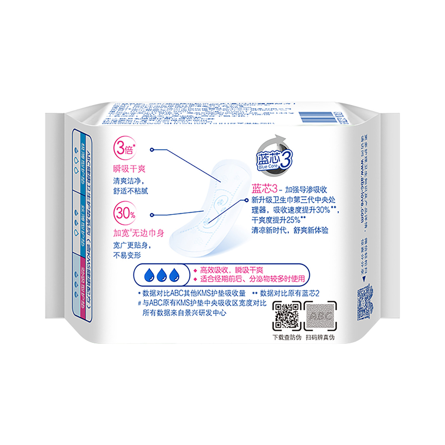 [genuine goods] ABC Jin Absorb Cotton Soft Pad 22 Pieces (Including KMS Health Formula) K25