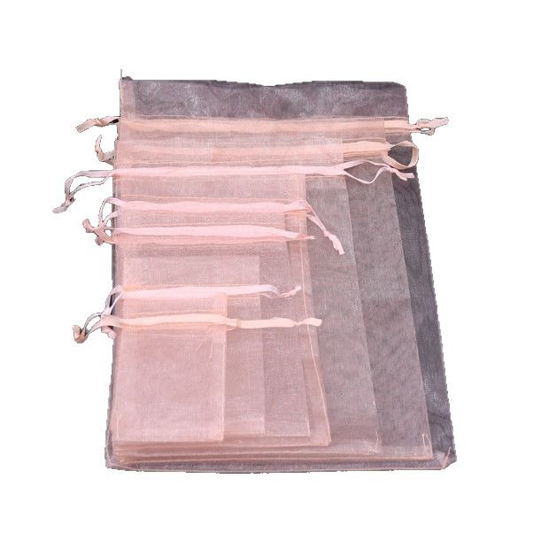 Customized Multi-Color Transparent Gauze Bag, Gauze Bag Trial, Round Candy Packaging Bag, Wedding Festive Gift Bag Wholesale