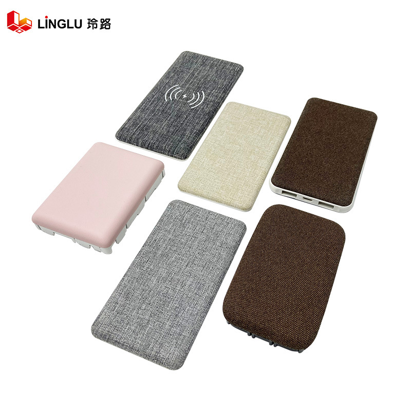 Производитель ткани для плоской горячей заплатки беспроводного power bank, обработка ткани для обертывания массажной кожи, процесс горячего прессования