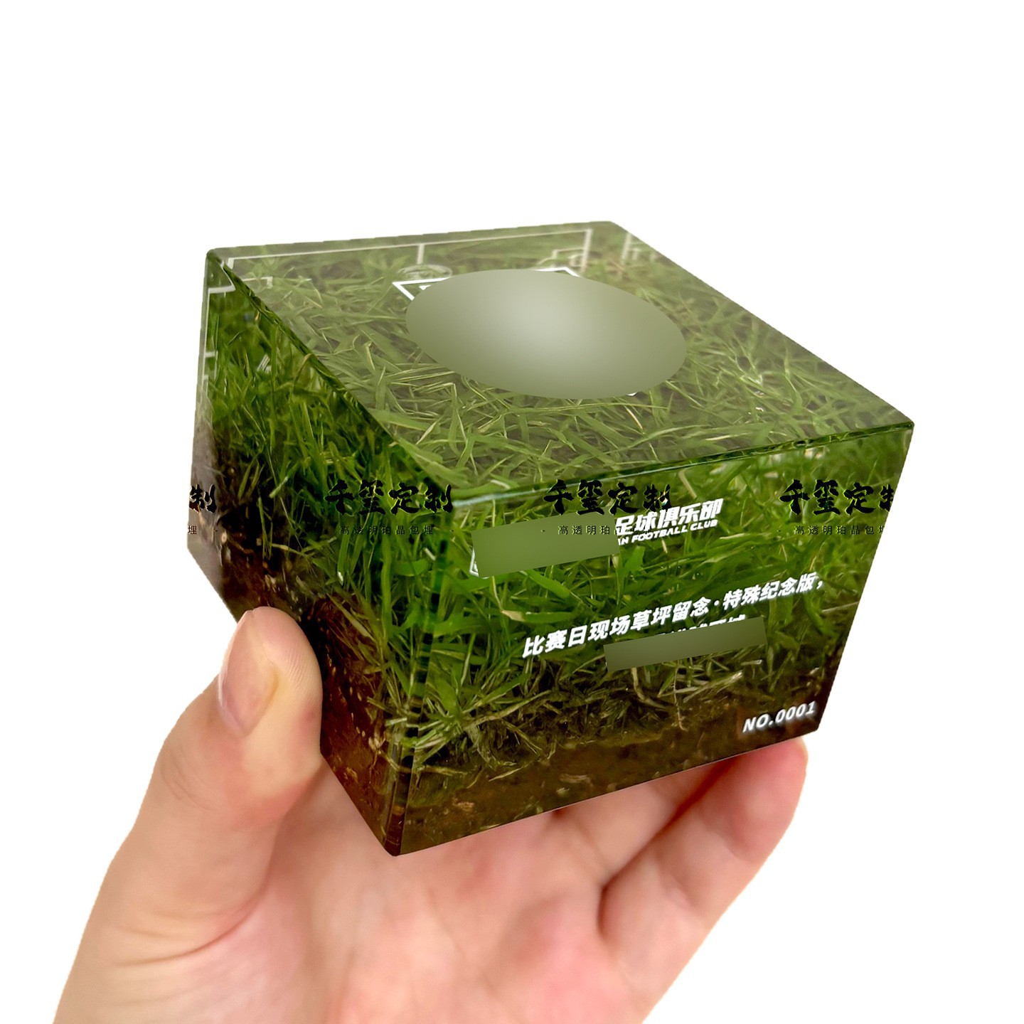 Акриловые сувениры с настоящим газоном, индивидуальные изделия, сувениры и атрибутика футбольного стадиона чемпионата мира