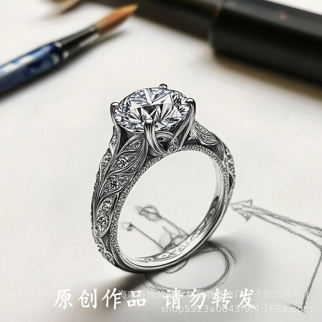 Necklace Customization, Jewelry Customization, 18K Gold Wedding Ring Jewelry Customization, Processing and Design, Jewelry Processing