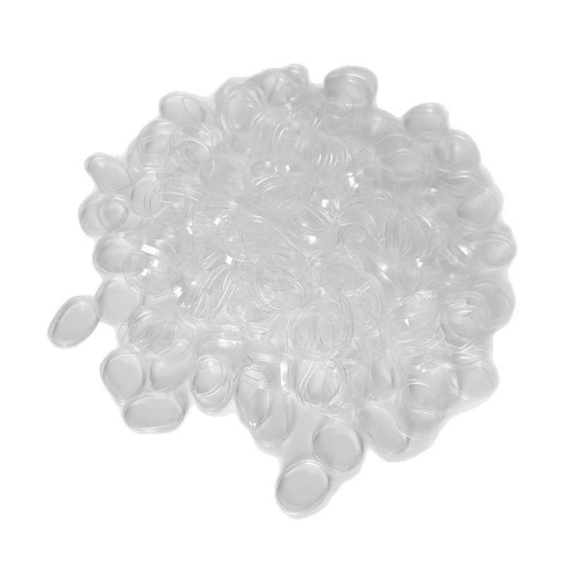 In-Stock Direct Delivery Tpu Transparent High-Elastic Rubber Band Industrial Office Binding Anti-Aging Durable Rubber Ring