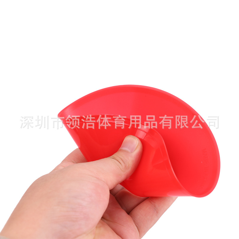 Mini Round Mouth Sign Disc Football Game Training Obstacle Sign Disc Soft and Durable Cone Football Sign