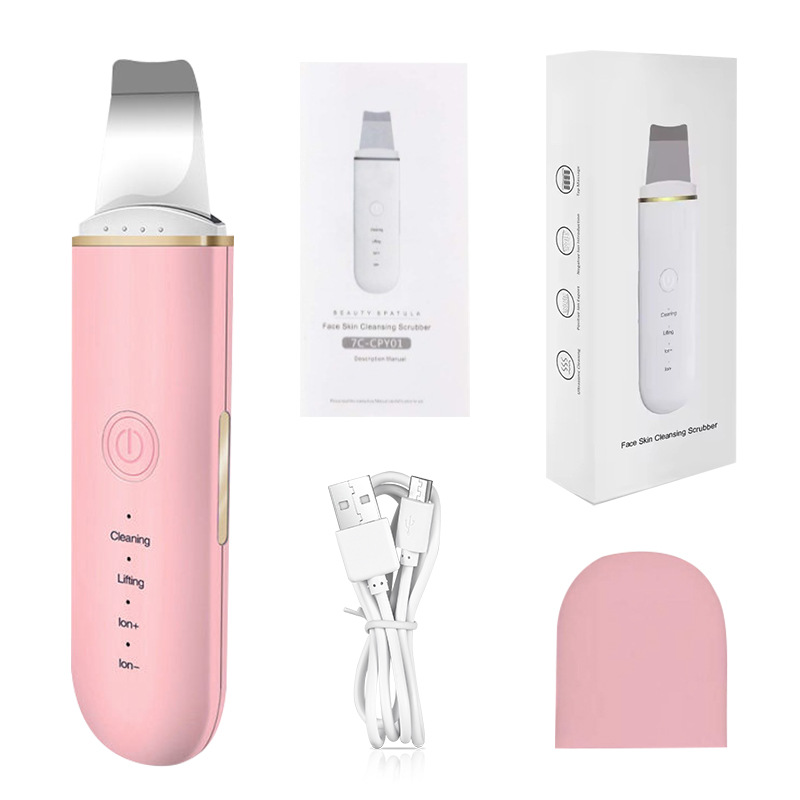 Ultrasonic Peeling Instrument Beauty Instrument Peeling Machine Blackhead Removal Facial Pore Cleaning Instrument Peeling Machine Cross-Border Factory