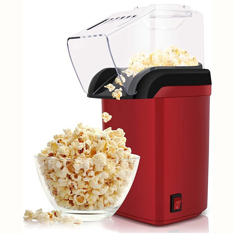 Cross-Border Foreign Trade Electric Blower Type Popcorn Machine Household Popcorn Machine Mini Popcorn Machine Electric Heating Popcorn Machine
