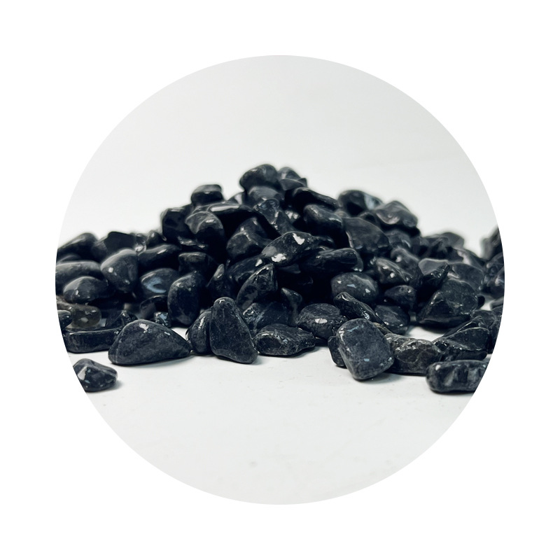 Black Gravel for Garden Landscaping and Paving, Various Specifications of Small Stones, Black Terrazzo Floor Aggregate Gravel