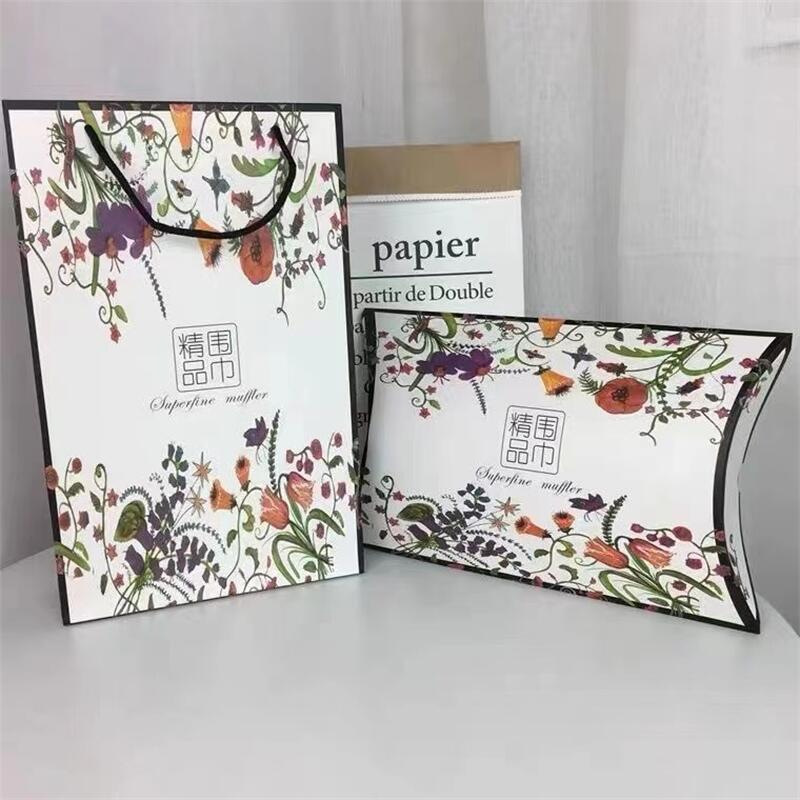 Высококачественная готовая подарочная коробка для шарфа, оптовая продажа