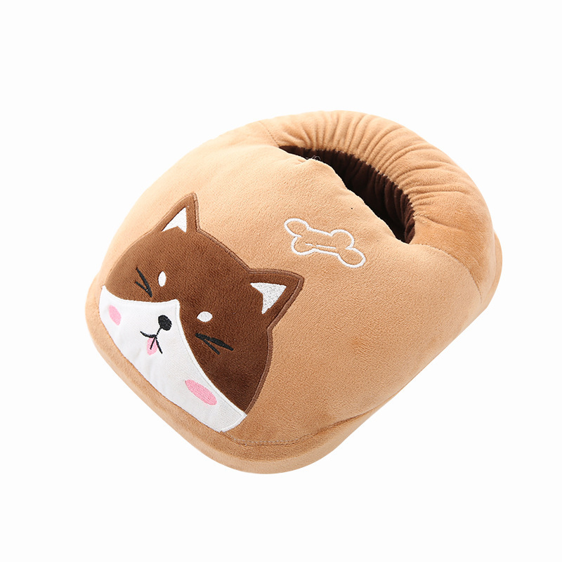 Foot Warmer Plug-in Electric Shoes Heater Women's Charging Heating Foot Cover Pad Electric Heating Household Warm Shoes Cross-border Hair