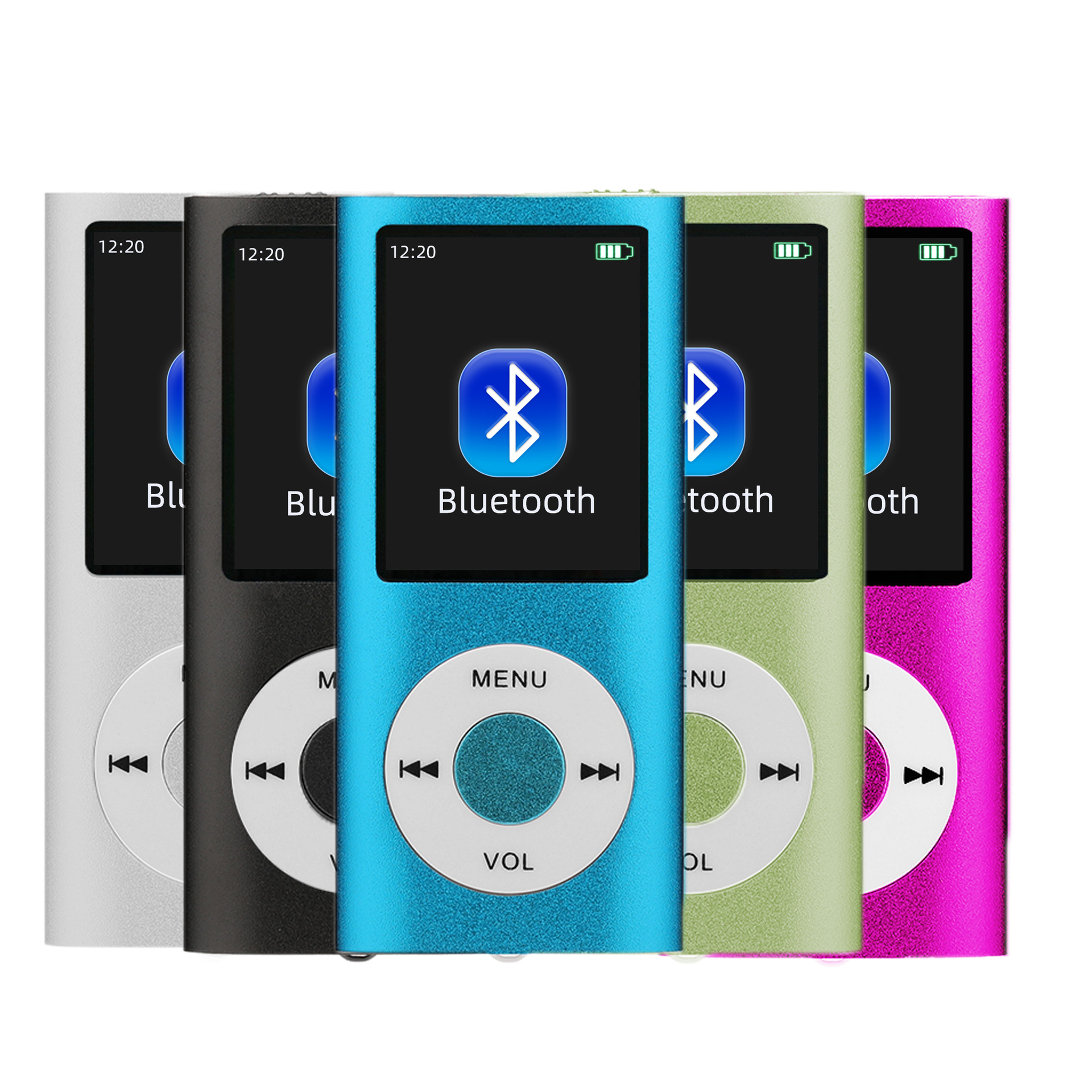 Factory wholesale Bluetooth mp3 player card Walkman mp4 portable with student-specific novel reading mp3