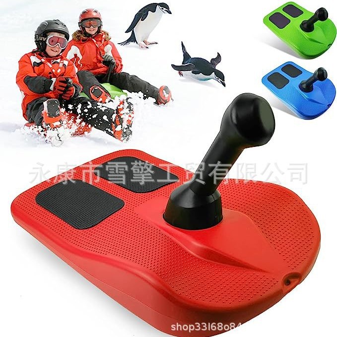 Заводская/внешнеэкономическая переносная лыжная доска для детей, утолщенная травяная доска, утолщенные сани для улицы, ледяные и снежные сани, песчаная доска