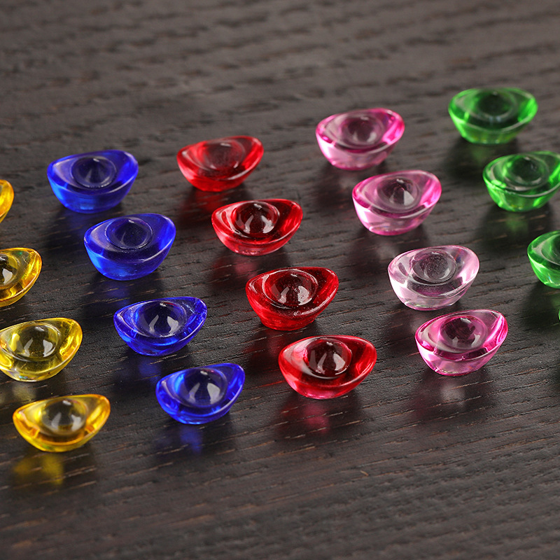 Citrine Ingot Colorful Small Ingot Household Cornucopia Ornaments Housewarming Gifts Entrance Living Room Decorations