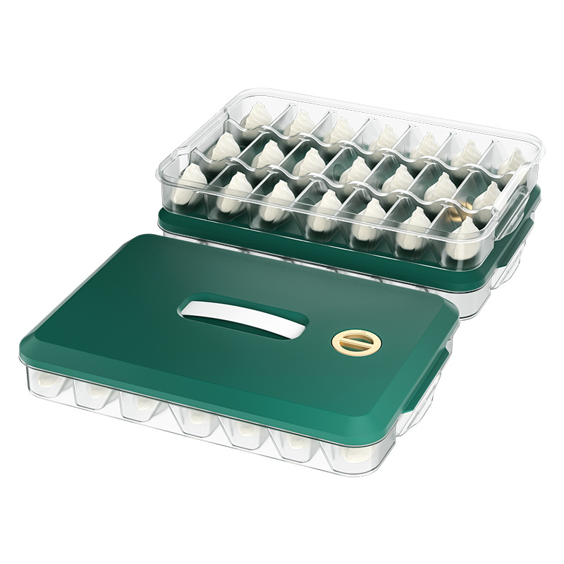 Dumpling box special dumpling freezer storage box food grade quick-frozen dumpling wonton crisper for refrigerator compartment