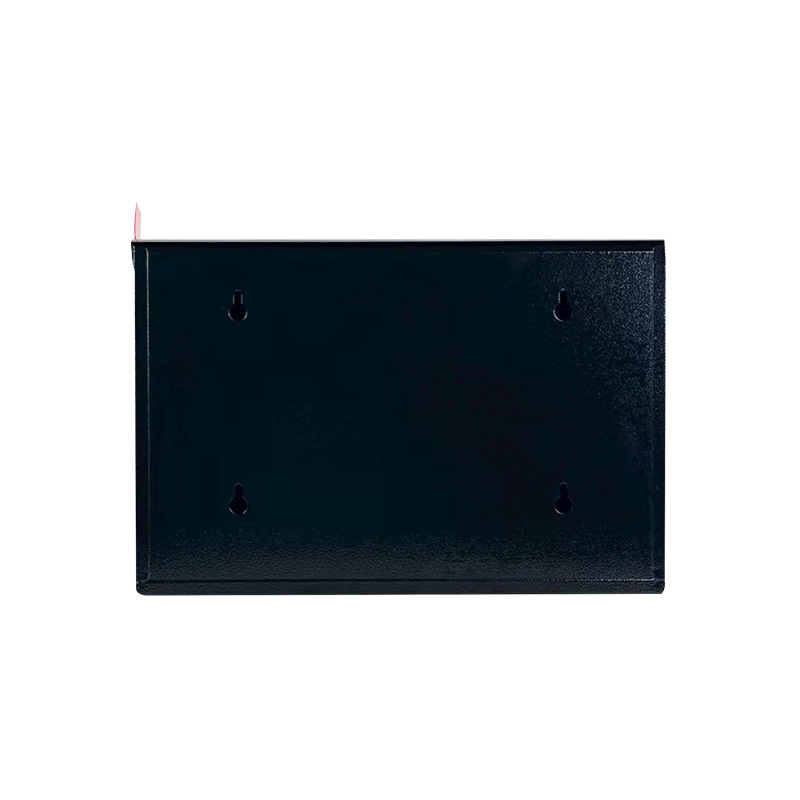 Simple Black Mailbox with Flag, Wall-Mounted Mailbox, Suitable for Use Outdoors in Villas