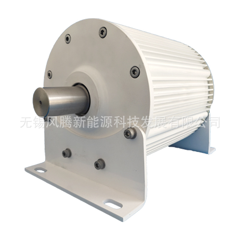Three-phase AC 1.5KW 500rpm 50hz 48V ~ 380V low speed direct drive rare earth permanent magnet generator