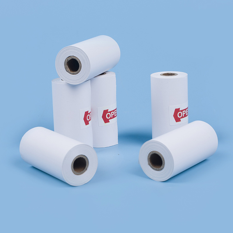 Wrong printing paper ten years three-proof sticker can paste thermal paper meow machine 57*30 printing paper