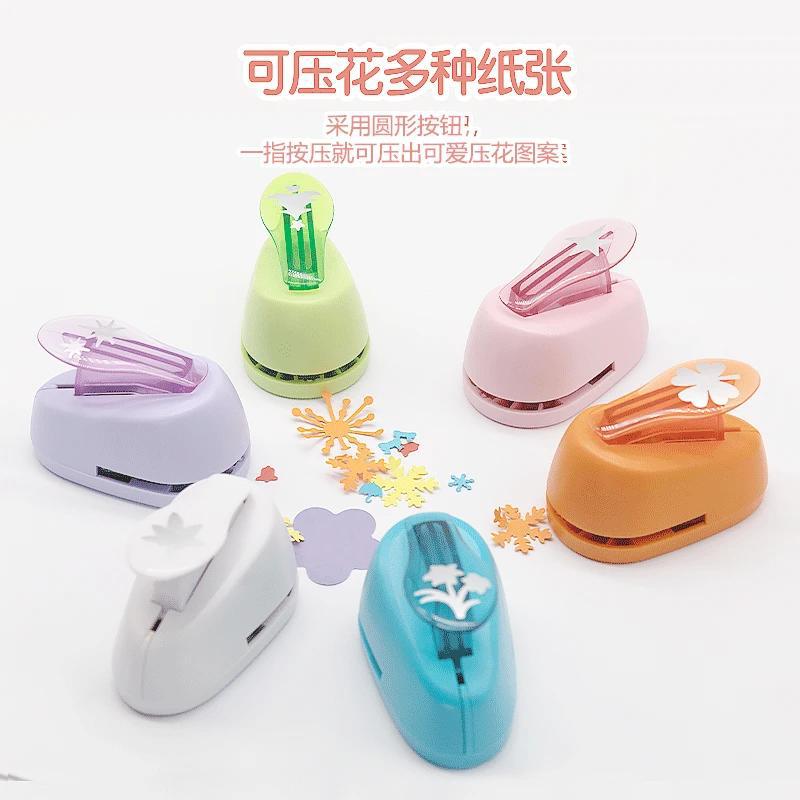 Handmade Embossing Device Greeting Card Handbook Student Creative DIY Educational Paper Cutting Tool Star Flower Kt Pattern New Style