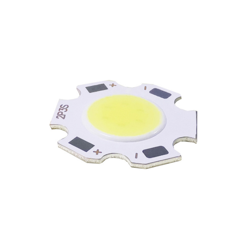 Supply of Cob Light Source 11 Luminous Surface 20 Diameter Plum Blossom Board 3W-10W Flip-Up Cob Lamp Beads High Power Lamp Beads