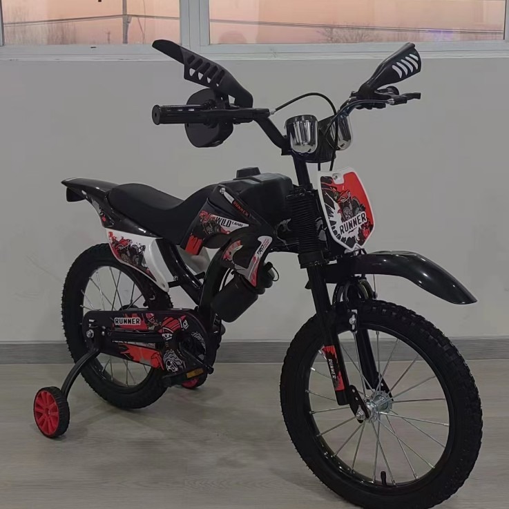 Новая модель мотоцикла детский велосипед 12-16 дюймов для мальчиков и девочек легко учиться ездить безопасно и стабильно