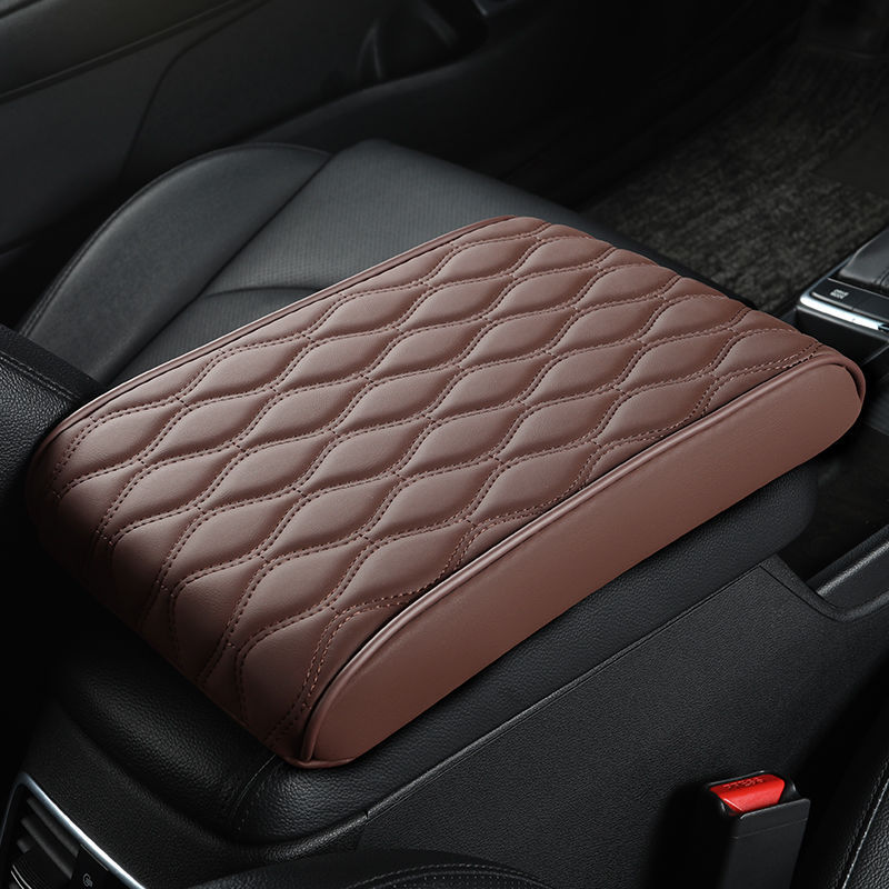 Universal Car Armrest Box Heightening Pad, Car-Mounted Memory Foam Armrest Box Pad, Central Armrest Box Heightening Pad