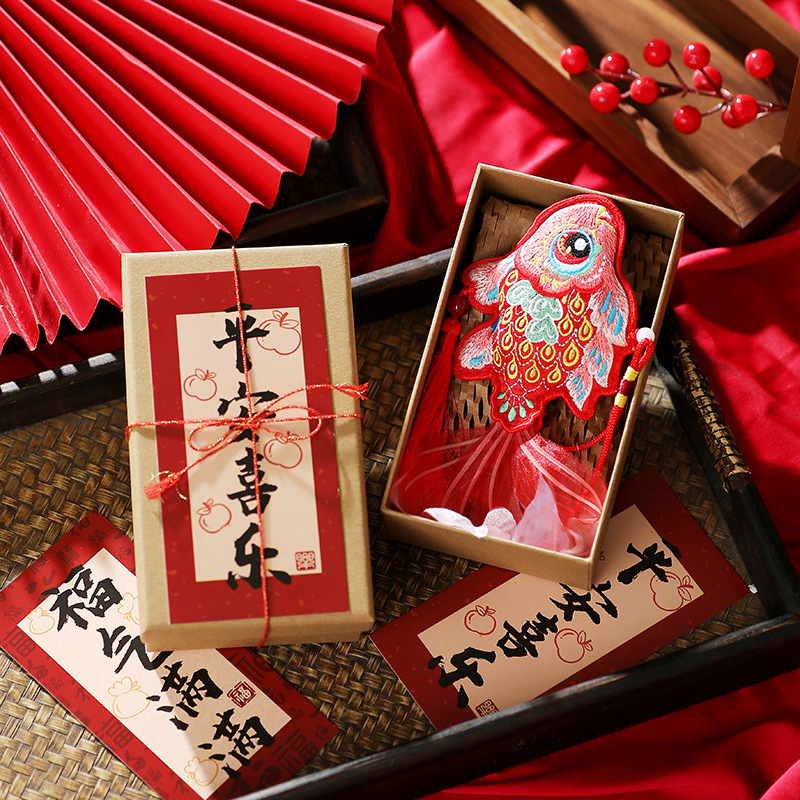 New Chinoiserie Ancient Style Mid-Autumn Festival Tassel Hanging Gourd Pendant Car Hanging Door Hanging Creative High-End Souvenir