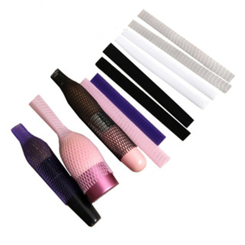 Makeup Brush Plastic Soft Material Protective Net Cover Protective Net Cover Bud Packaging Net Transparent Net Anti-Tangle Pe Material