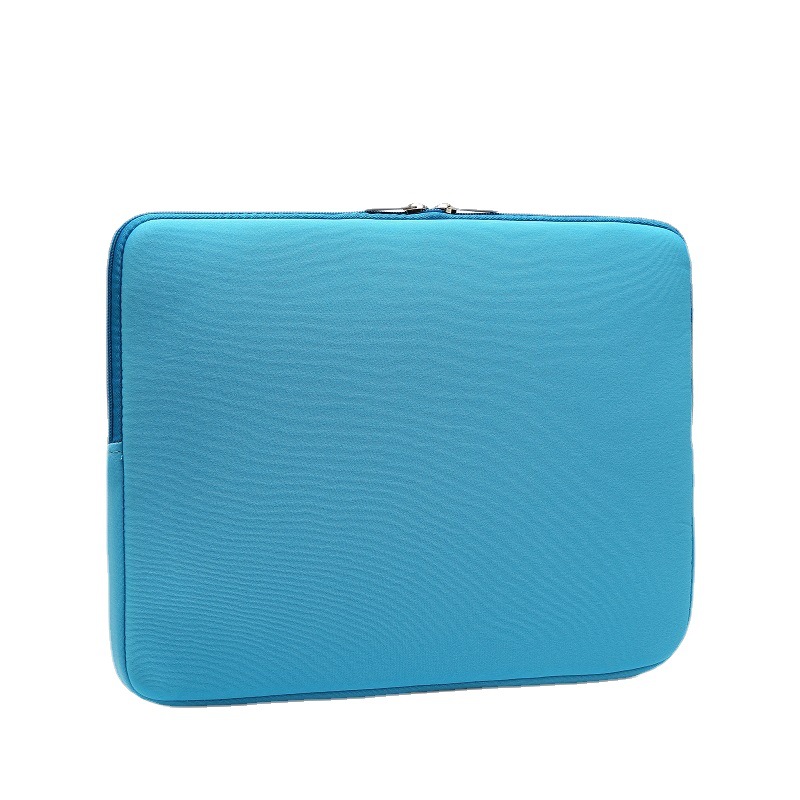 Factory Cross-Border Spot 13inch Clutch Bag Diving Material Apple Tablet Anti-Collision Zipper Laptop Sleeve Bag