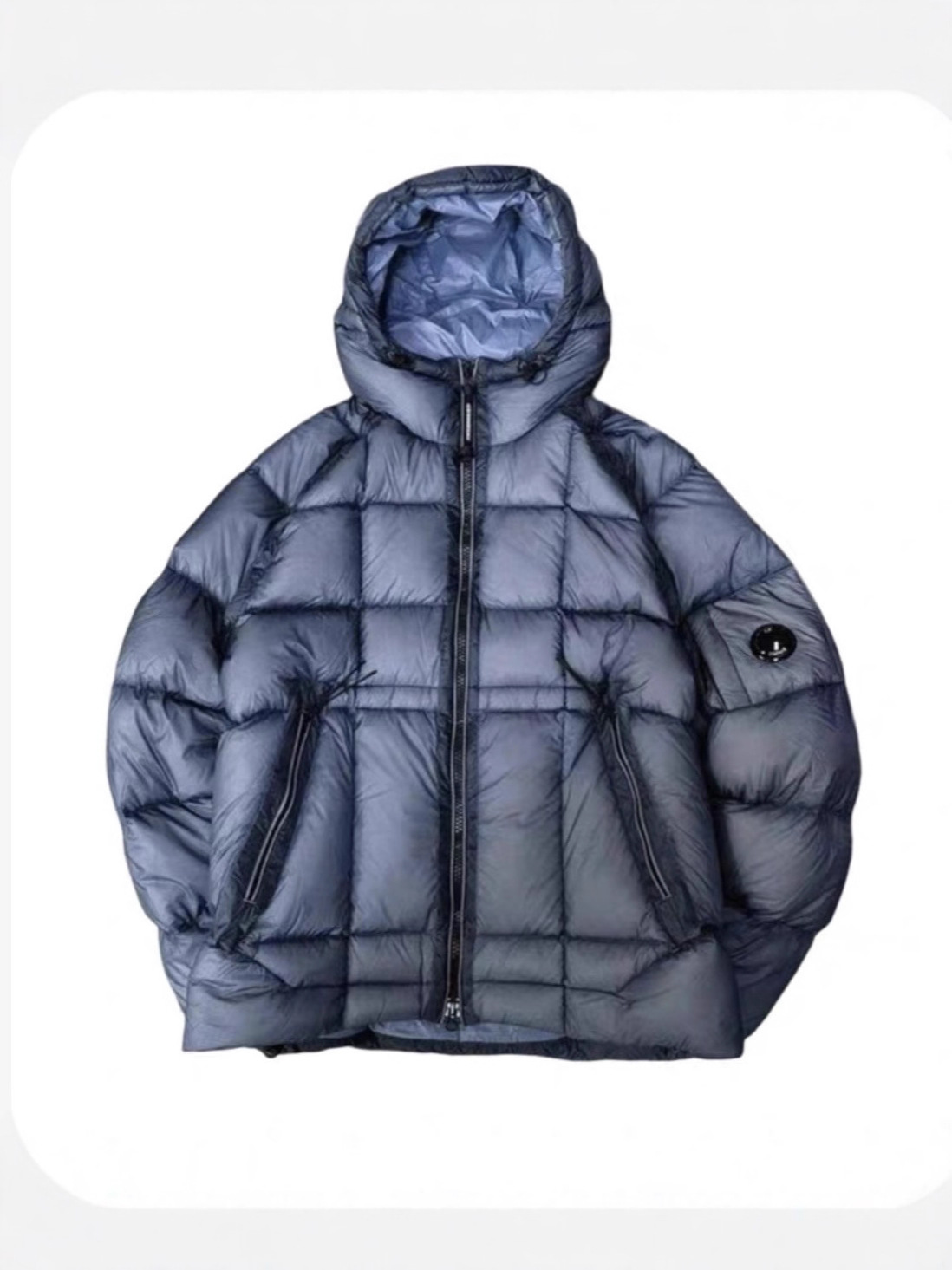 Cross-Border European and American C.P. Company Cotton Jacket Autumn and Winter Trendy Brand Thickened Warm Hooded Coat