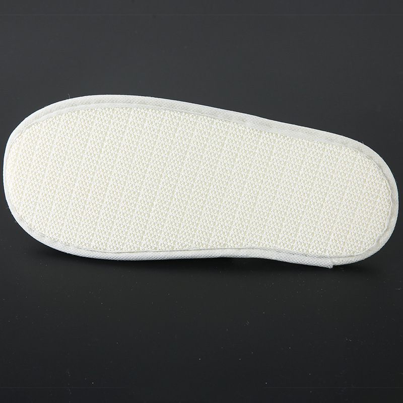 Hotel special disposable slippers hotel homestay hospitality half package non-woven non-slip thick napped wholesale LOGO