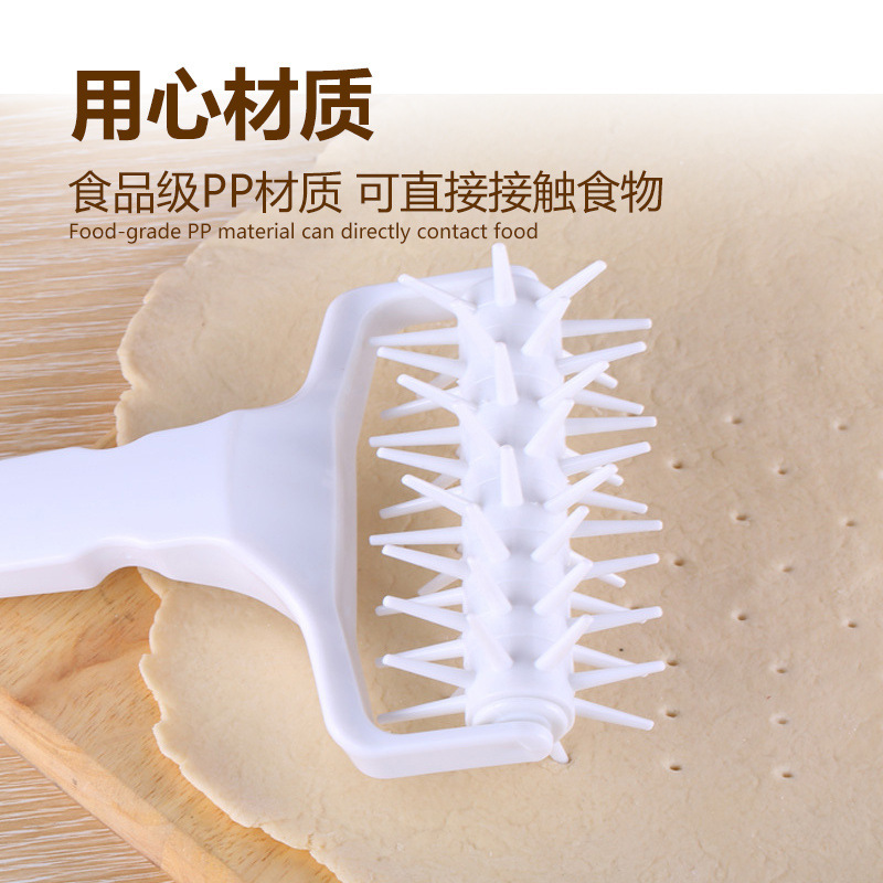 Pizza roller knife dessert roller knife pizza mesh knife plastic pizza cutter pizza wire drawing hob baking tool