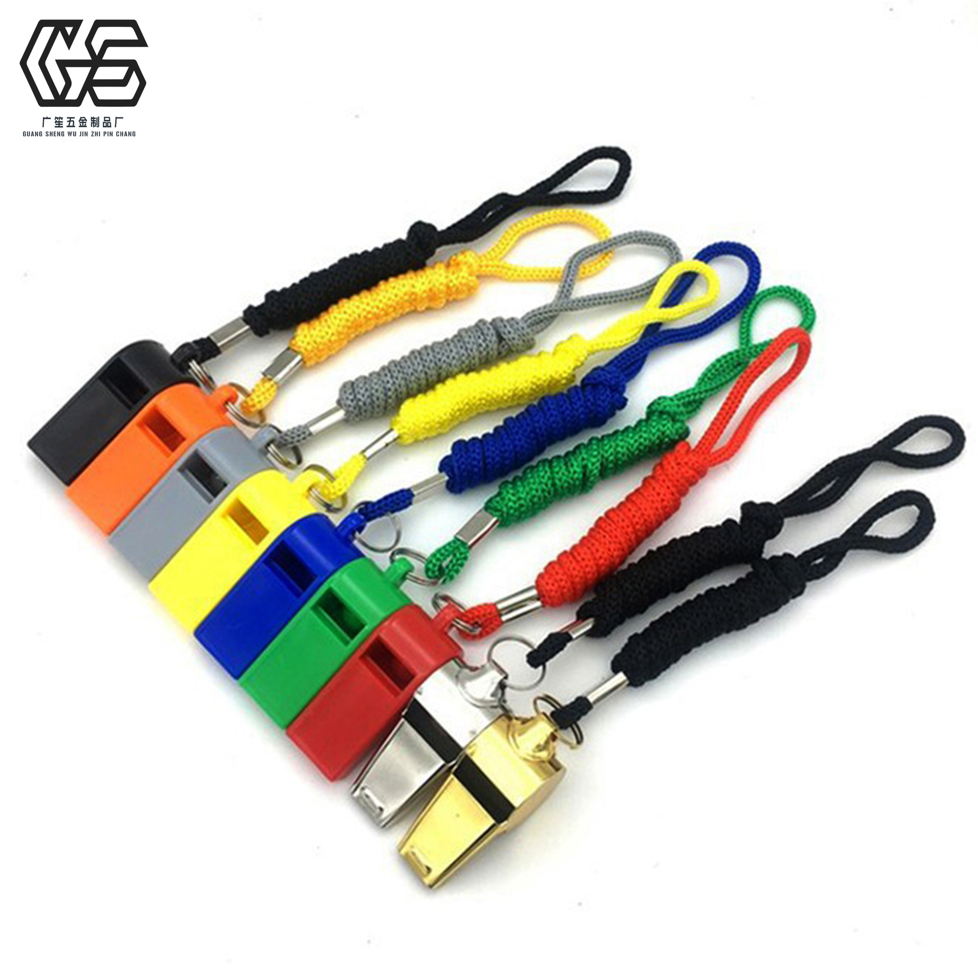 Wholesale high quality ABS plastic whistle color whistle cheer whistle football whistle referee whistle