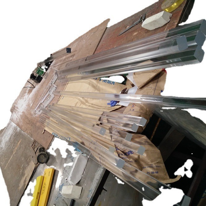 Factory Acrylic Triangle Strip Acrylic Square Strip Plexiglass Triangle Strip Acrylic Strip Organic Strip
