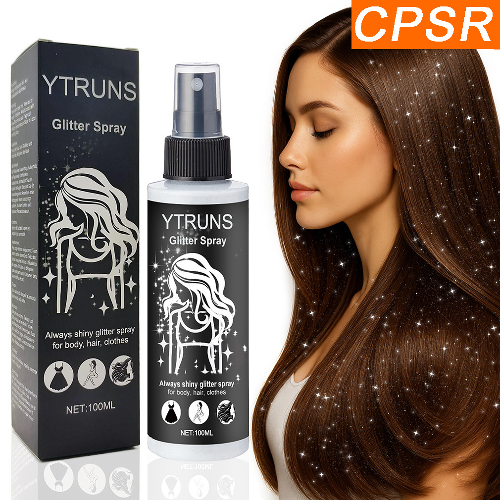 YTRUNS осветляющий блестящий спрей 100 мл для Хэллоуина и вечеринки