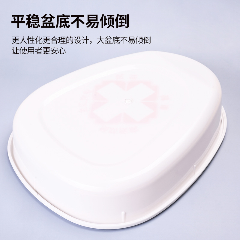 Wholesale Hospital-Grade Nursing Plastic Bedpan, Thickened Bedpan for Bedridden Patients, Urinal, Discounted Medical Use