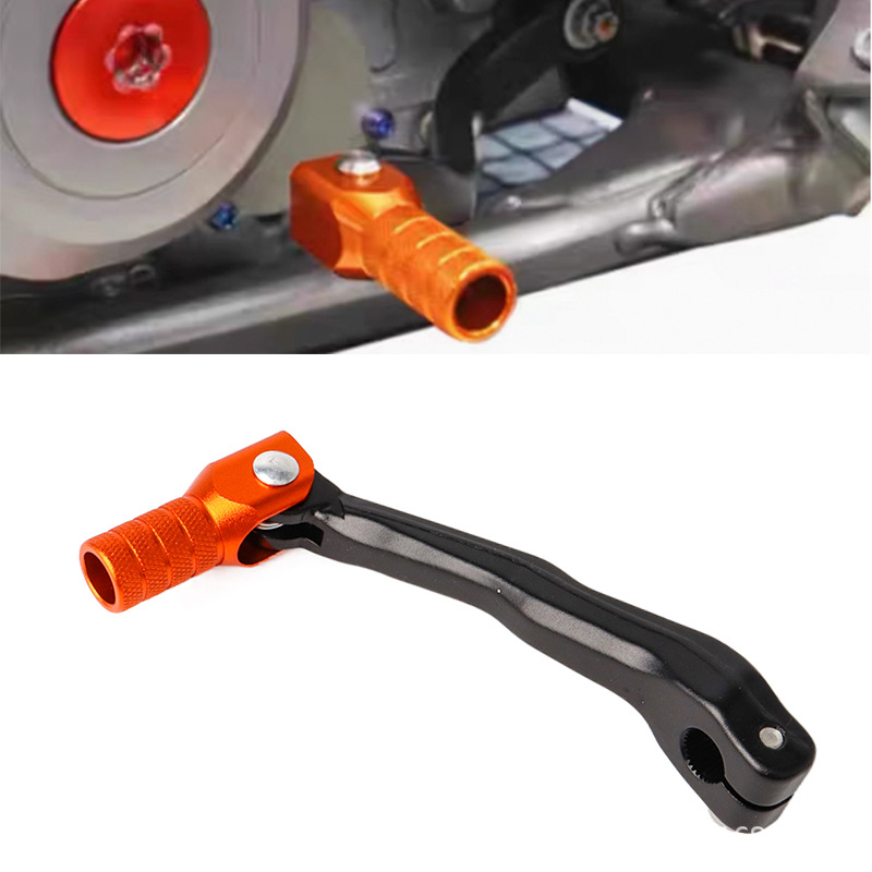 Аксессуары для рычага переключения передач внедорожного мотоцикла 250 Huayang Bosoer Hengjian двухтактный Kewei складной CNC рычаг