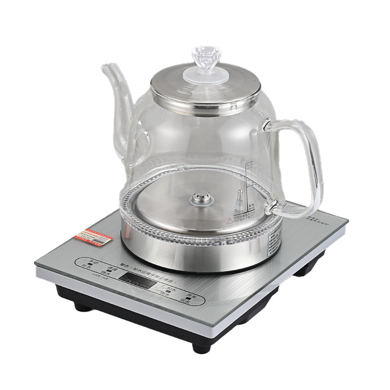 Manufacturer Wholesale Wuyang Smart Bottom Water Supply Electric Kettle Multi-Function Automatic Power Off Household Glass Kettle