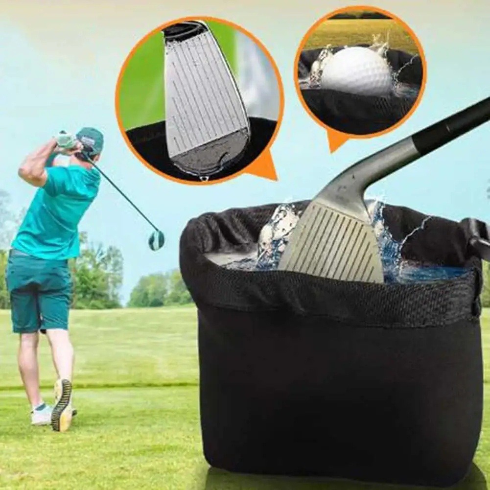Best-Selling Golf Club Cleaning Bag, Diving Cloth, Portable Wear-Resistant Outdoor Multi-Functional Detachable Cleaning Set